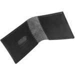 Fixed Wallet Kožená peňaženka z pravej hovädzej kože, čierna