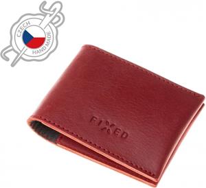 Fixed Wallet kožená peňaženka z pravej kože, červená