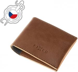 Fixed Wallet kožená peňaženka z pravej kože, hnedá