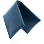 Fixed Wallet kožená peňaženka z pravej kože, modrá