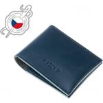 Fixed Wallet kožená peňaženka z pravej kože, modrá