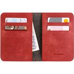 Fixed Wallet XL kožená peňaženka, červená