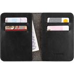 Fixed Wallet XL kožená peňaženka, čierna