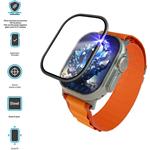 Fixed zafírová ochrana displeja pre Apple Watch Ultra s oceľovým rámčekom