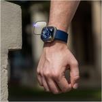 Fixed zafírová ochrana displeja pre Apple Watch Ultra s oceľovým rámčekom