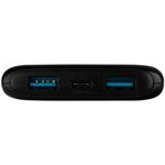 Fixed Zen 10 powerbanka s LCD displejom a výstupom PD 20W, 10 000mAh, čierna