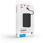 Fixed Zen 20 Loop powerbanka s LCD displejom a výstupom 40W, 20 000 mAh, čierna