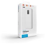 Fixed Zen 20 powerbanka s LCD displejom a výstupom PD 20W, 20 000 mAh, biela