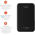 Fixed Zen 20 Pro powerbanka s displejom a výstupom 130W, 20 000 mAh, čierna, (rozbalené)