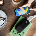 Fixed Zen 30 powerbanka s LCD displejom a výstupom PD 20W, 30 000 mAh, čierna