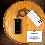 Fixed Zen2 20 powerbanka s LCD displejom a výstupom PD 20W, 20 000 mAh, čierna