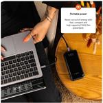 Fixed Zen2 30 Plus powerbanka s LCD displejom a výstupom PD 65W, 30 000 mAh, čierna