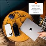 Fixed Zen2 30 Plus powerbanka s LCD displejom a výstupom PD 65W, 30 000 mAh, čierna