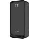 Fixed Zen2 30 powerbanka s LCD displejom a výstupom PD 20W, 30 000 mAh, čierna