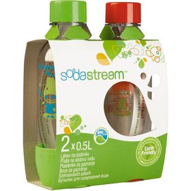 Fľaša SODASTREAM 1/2 l TP Red/Green