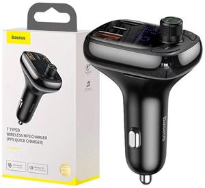 FM transmitter Baseus S13 T-shaped černý