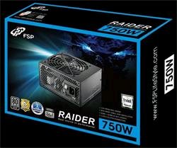 Fortron FSP RAIDER S 750 80+ Silver, Aktiv. PFC, 12cm fan, retail