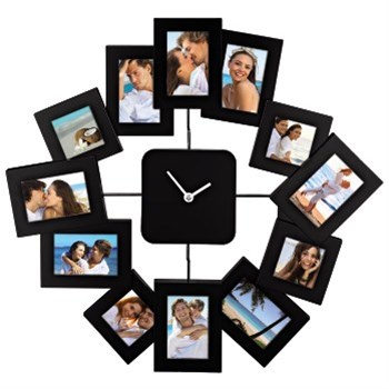 Foto hodiny HAMA Kufstein čierne