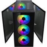 Fractal Design Define S2 Vision RGB Midi-Tower, Tempered Glass - čierna