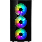 Fractal Design Define S2 Vision RGB Midi-Tower, Tempered Glass - čierna