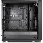 Fractal Design Meshify Mini C, čierna s oknom z temperovaného skla