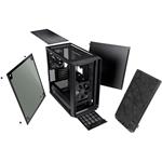 Fractal Design Meshify Mini C, čierna s oknom z temperovaného skla