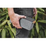 FRESH ´N REBEL Rockbox Brick XL Fabriq Edition Bluetooth reproduktor, Concrete, šedý