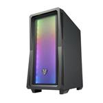 FSP/Fortron ATX Midi Tower CMT212 Black, A.RGB light bar