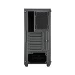 FSP/Fortron ATX Midi Tower CMT212 Black, A.RGB light bar
