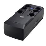 FSP UPS NanoFit 800, 800 VA, 2xUSB power, LCD, RJ45, offline