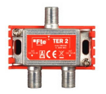 FTE rozbočovač TER 2, 5-1000 MHz