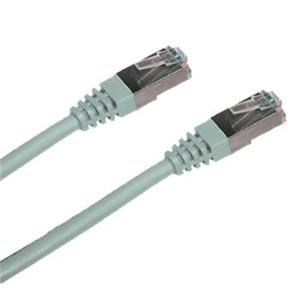 FTP patch kábel, Cat6, 7.0m, sivý