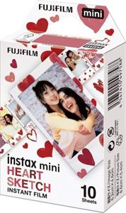 Fujifilm Film Instax Mini Hearts, instantný film, 10 fotografií