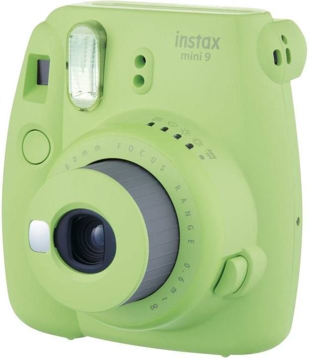 Fujifilm INSTAX MINI 9 - Lime Green - unikatny fotoaparat s tlacou fotografii