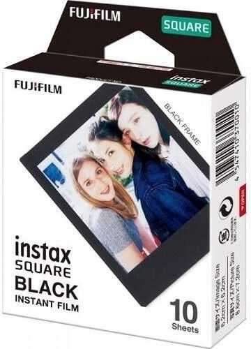 Fujifilm Instax Square Black Frame, instantný film, 10 fotografií