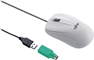 Fujitsu myš M530, 1200 dpi, USB, sivá