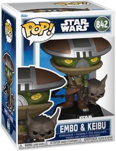 Funko POP 842 figure Star Wars: The Mandalorian & Grogu - Embo & Keibu