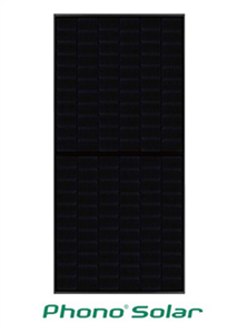 FVE Fotovoltaický solární panel PhonoSolar PS405M4-22/WH(30mm)BB 1000V, 405W, Mono, full black