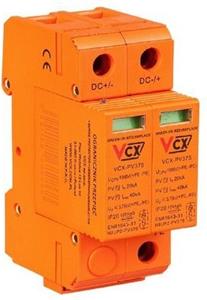 FVE prepäťová ochrana VCX PV375 DC trieda T2 (C) 2P 1000V Professional Plus