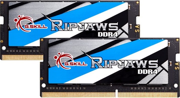 G.Skill Ripjaws SO-DIMM, 16GB (2x8GB), 2400 MHz, DDR4