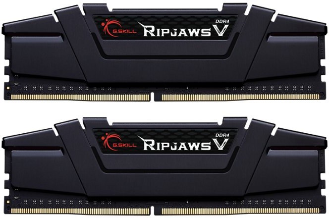 G.Skill RipJaws V Series DDR4, 3200 MHz, 16 GB (2x 8 GB), CL15, 1.35 V, XMP 2.0