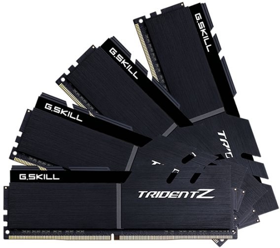 G.Skill Trident Z DDR4, 3466 MHz, 64 GB (4x 16 GB), CL16, 1.35 V, XMP 2.0, čierna