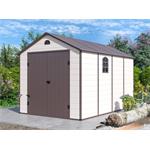 G21 Boston 882, záhradný domček - 241 x 366 cm, plastový, béžový