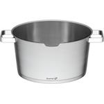 G21 Gourmet Magic, hrniec s cedidlom a pokrievkou, 28 cm, nerez