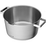 G21 Gourmet Magic, hrniec s cedidlom a pokrievkou, 28 cm, nerez