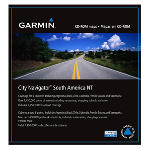 Garmin CityNavigator NT Jižní Amerika, microSD karta