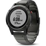 Garmin Fenix 5, smartwatch, sivé, 47 mm