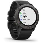 Garmin Fénix 6X Pro Sapphire, čierne