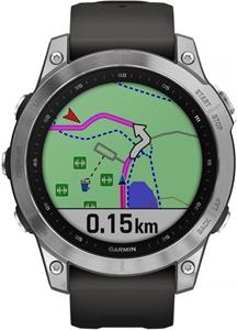 Garmin Fenix 7, Silver, Graphite Band, (rozbalené)
