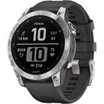 Garmin Fenix 7, Silver, Graphite Band, (rozbalené)